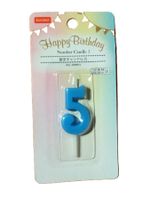 Geburtstag Kerze "5" NEU OVP