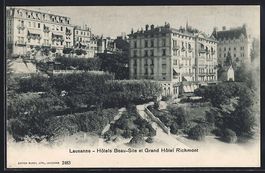 Lausanne, Hotels Beau-Site et Grand Hote