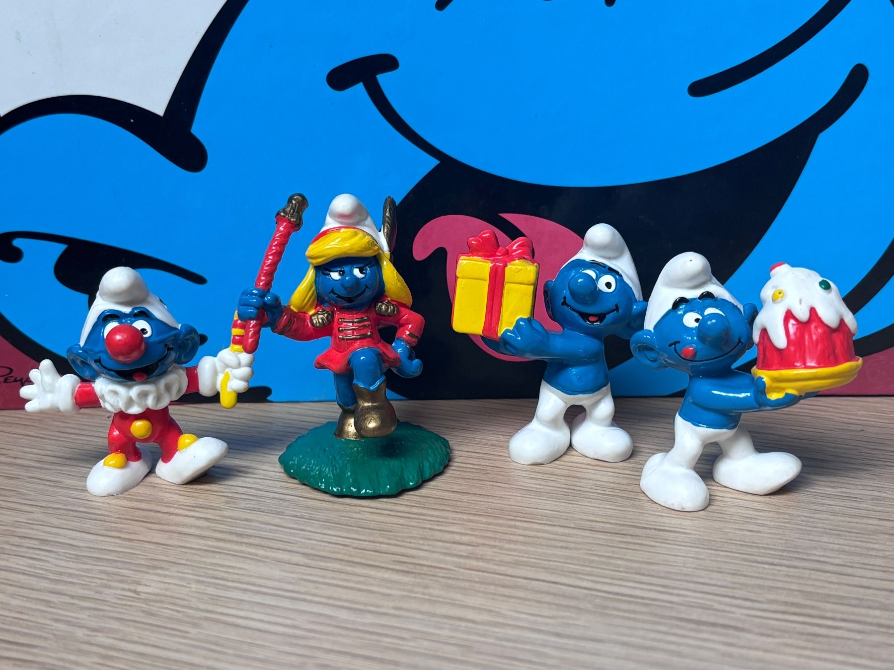 Mc Donald's Statuette: 4 Schlümpfe – Usato da Lyss venduto da Duckszone