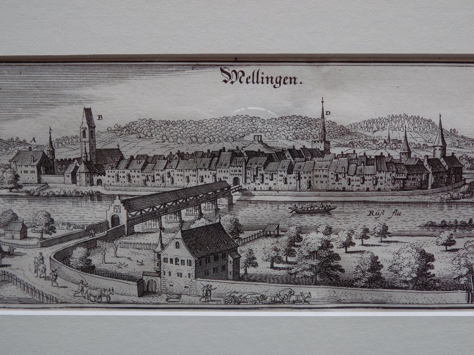 Incisioni: Mellingen Merian Goldrahmen – Usato da Risch venduto da Rischli15 7