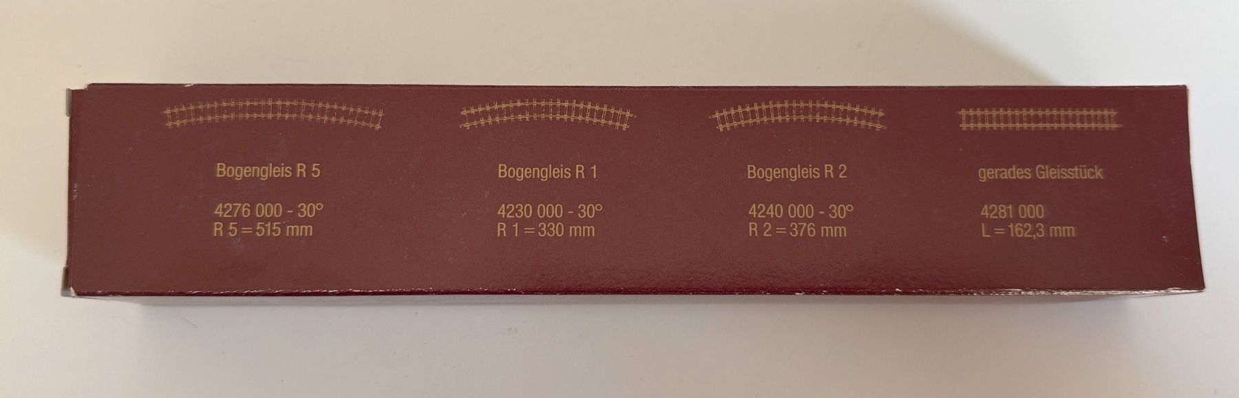 Bemo Modelleisenbahnen: Bemo Gleis gerade H0m 4281 000 – Gebraucht aus Samedan von Gischpel25