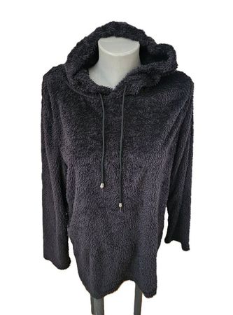 Fleece Hoodie Gr. M (L) flauschig und leicht, schön lang
