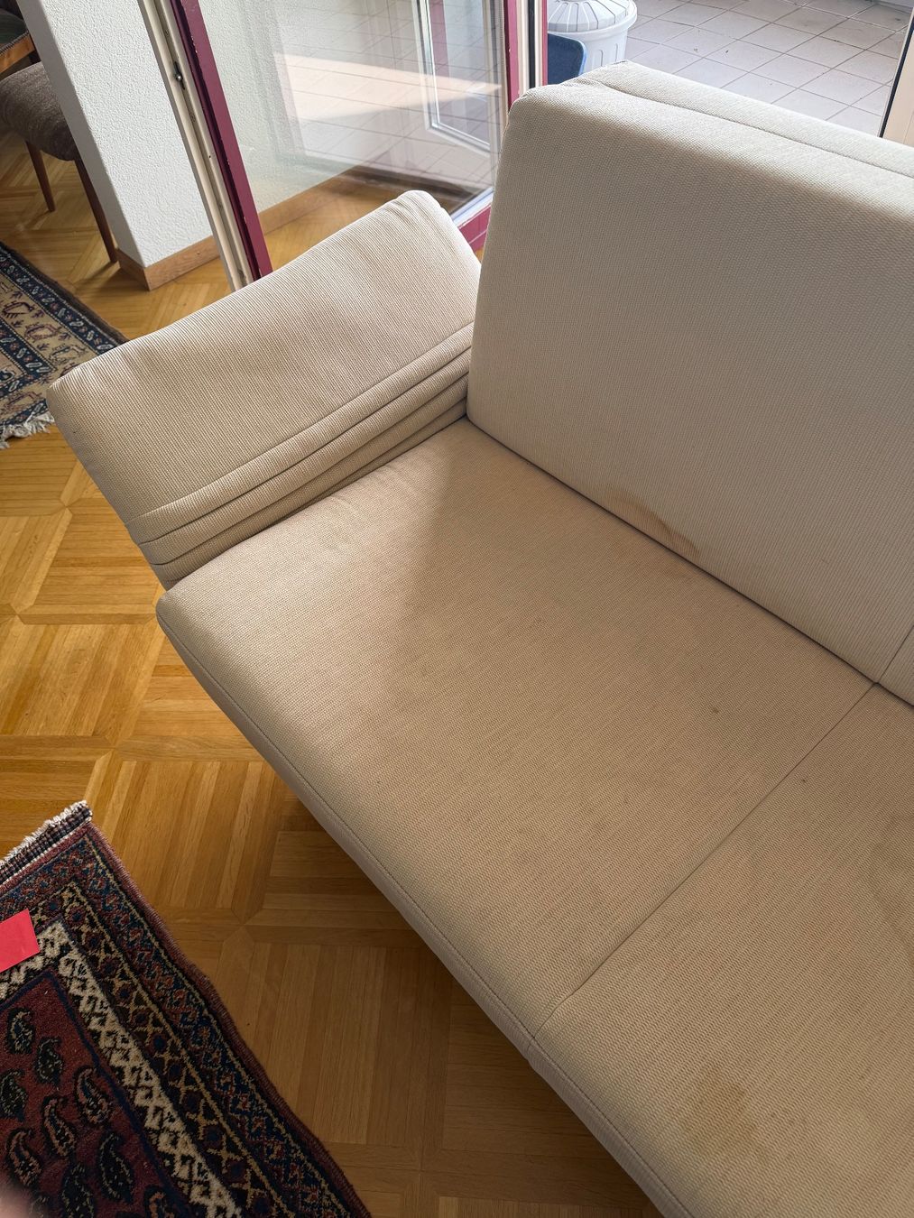 Sofas: Schlafsofa, hellbeige, gebraucht – D'occasion à Emmenbrücke par jma_xkj5 4
