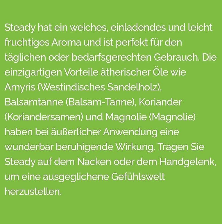 Doterra Oli essenziali: Dõterra Steady 10 ml – Nuovo e nell'imballaggio originale da Lyss venduto da Infinia 1