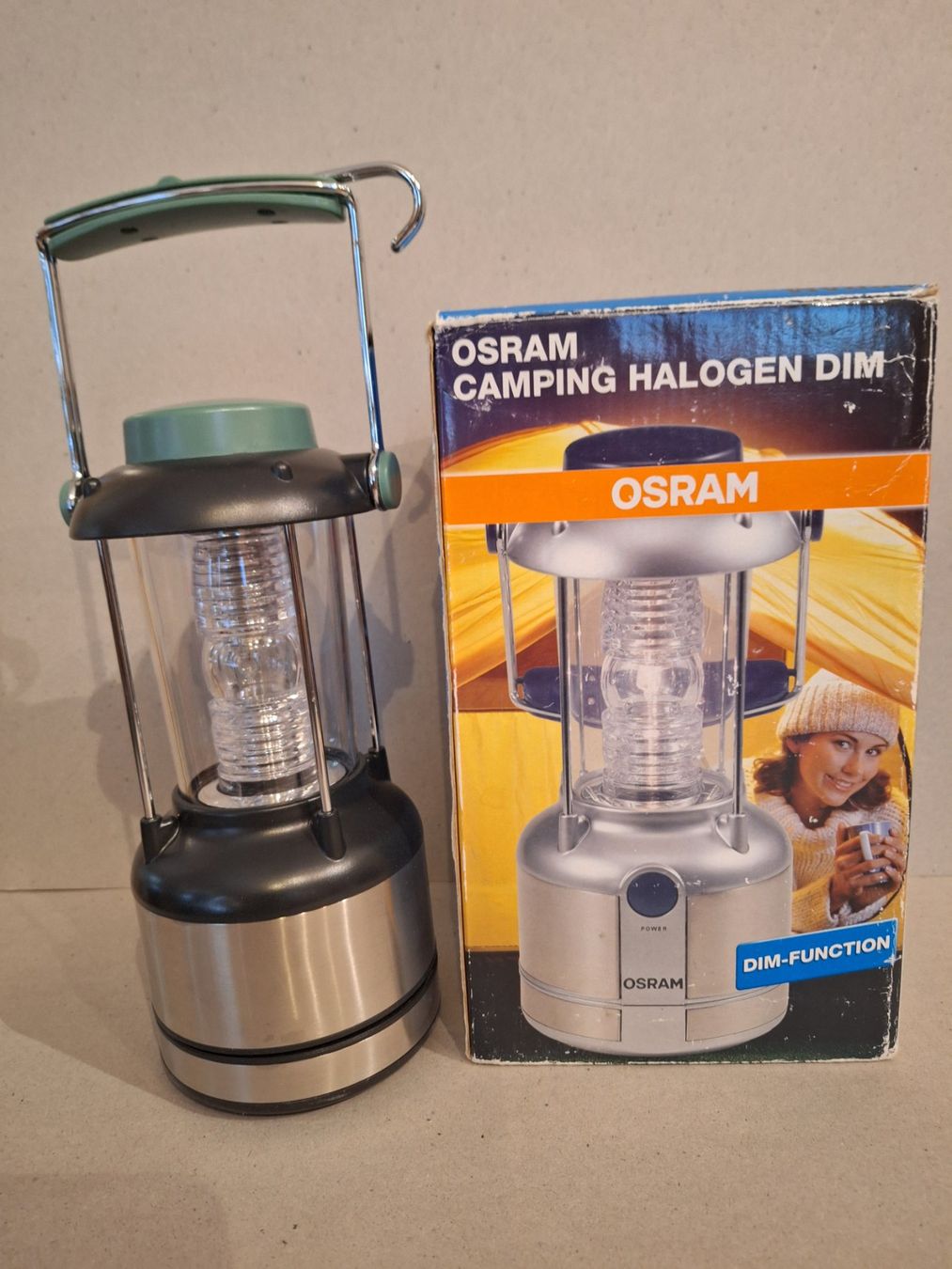 Osram Lampen: OSRAM CAMPING HALOGEN DIM inkl. 4 Batterien – Gebraucht aus Dornach von kurtbahn