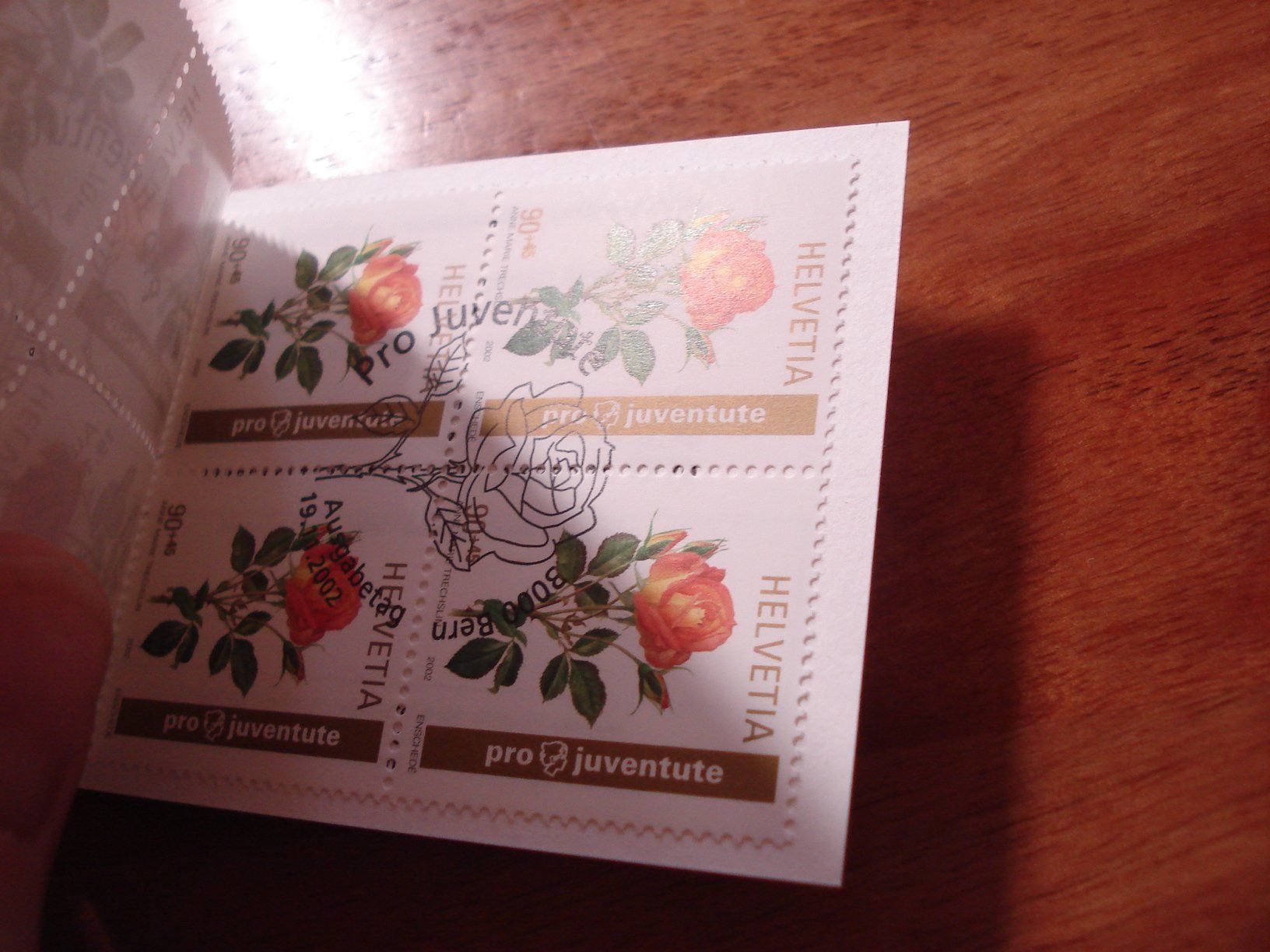 Alle Briefmarken: Markenbüchlein Pro Juventute 2002, ET-o – Gebraucht aus Niederwil AG von morostahu 1