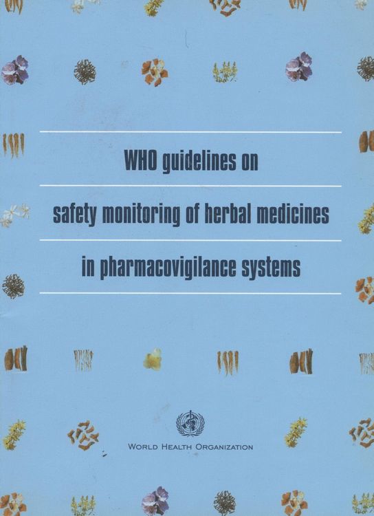 WHO Guidelines for Herbal Medicines Kaufen auf Ricardo