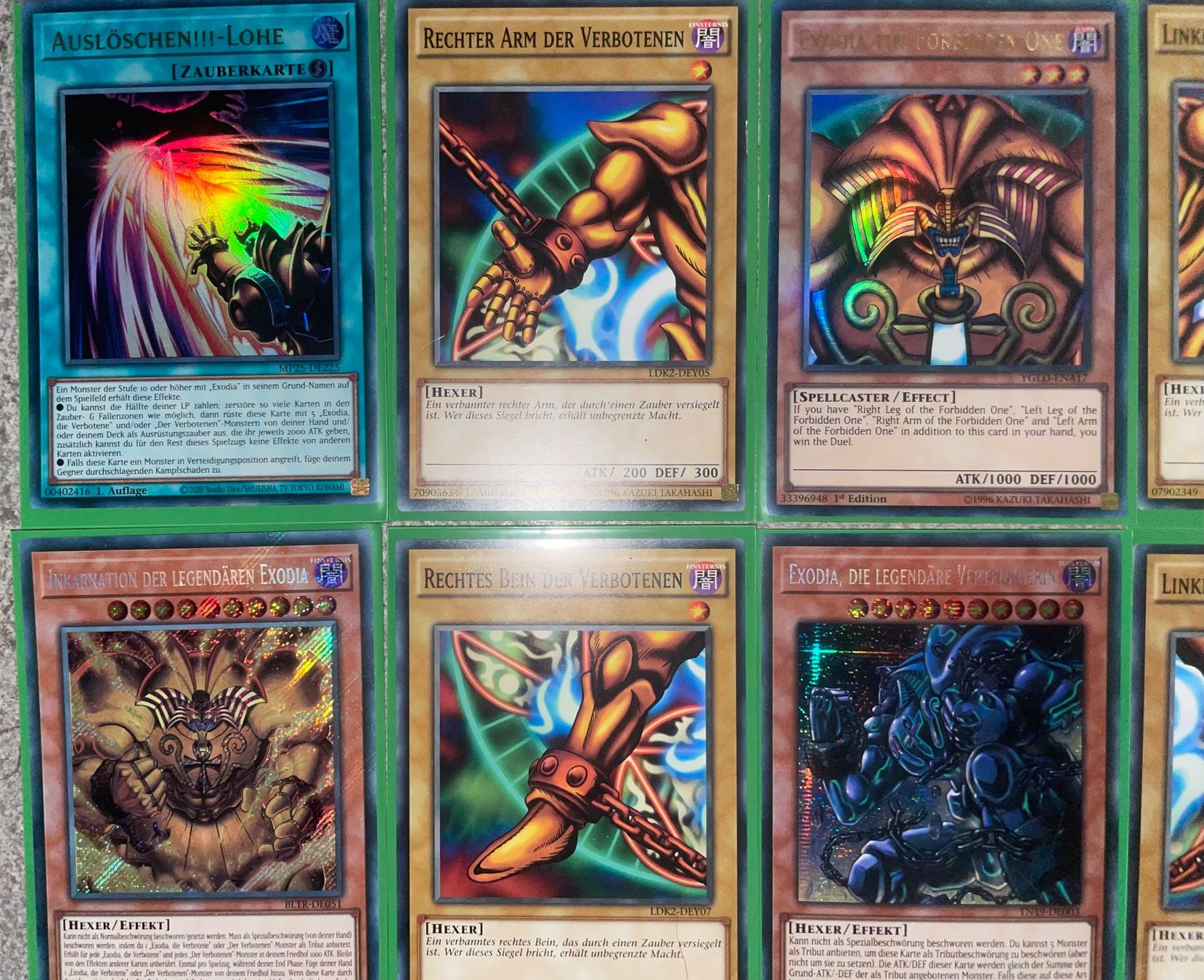 Yugioh Sammelbilder & Trading cards: YuGiOh seltenes Exodia Set! – Neu (gemäss Beschreibung) aus Altstätten SG von ChangeMaker 2