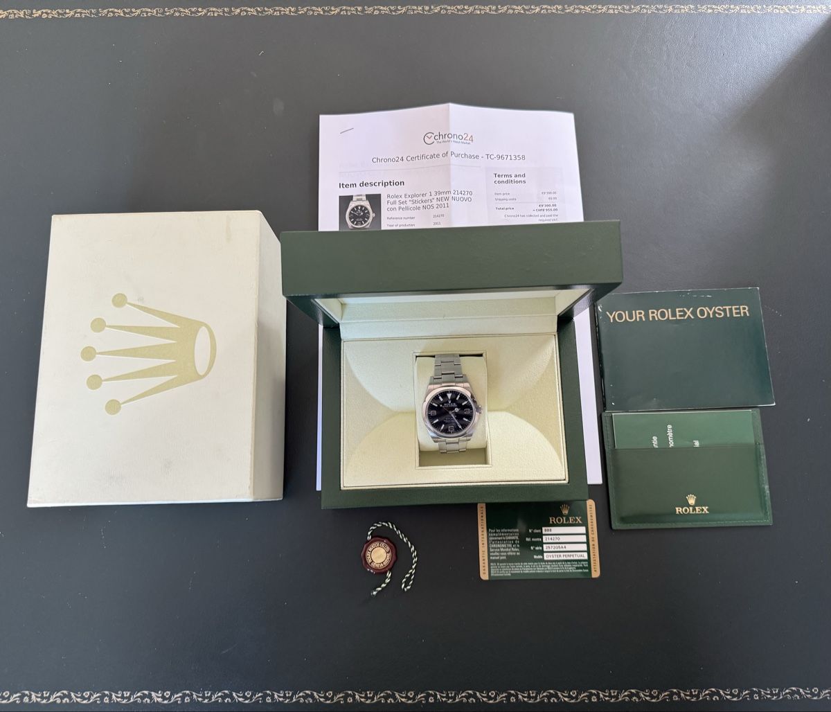 Rolex Montres: ROLEX EXPLORER I 39 – D'occasion à Coppet par Apicius1 8