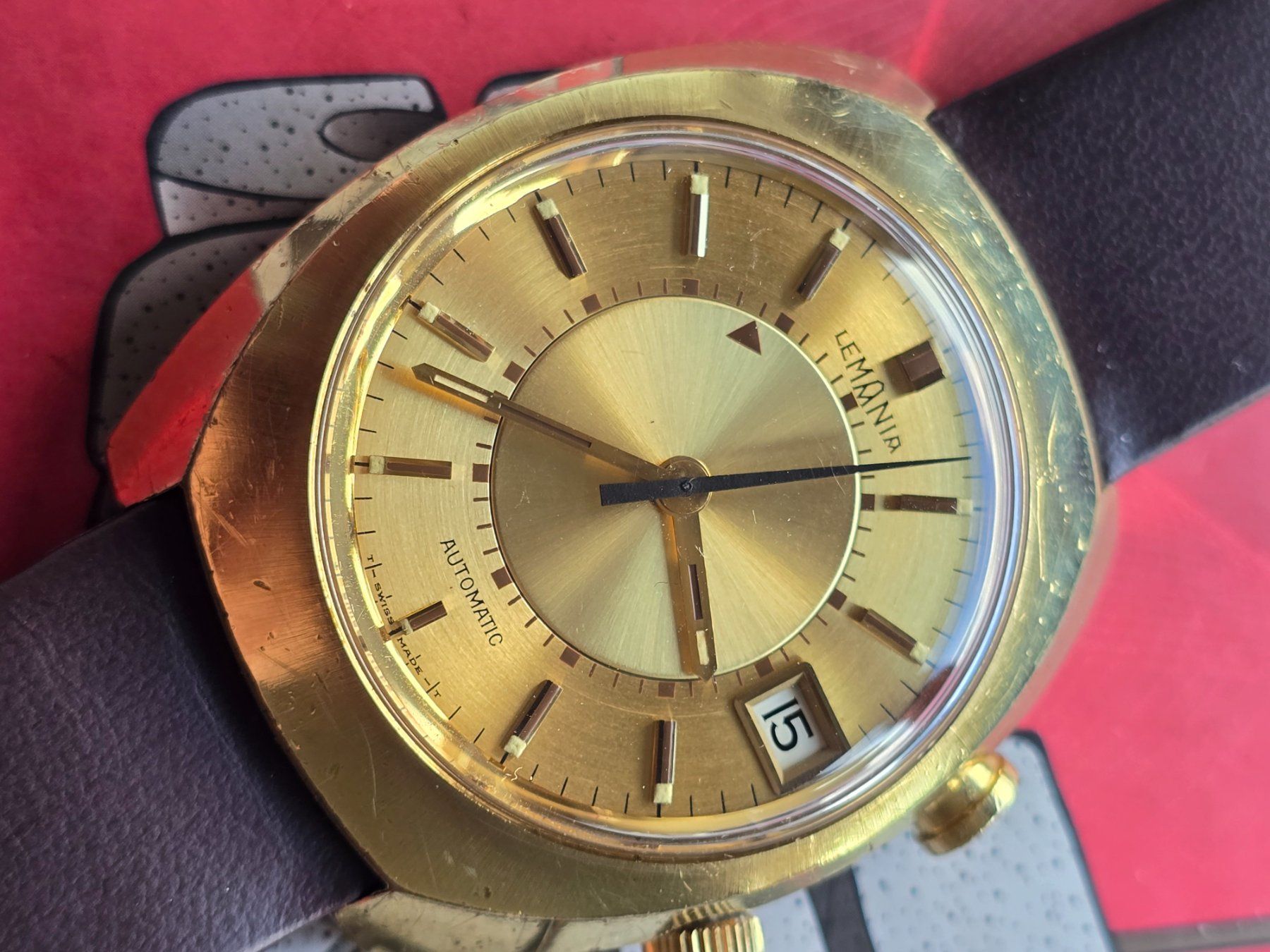 Favre Leuba Orologi: 20 Lemania Memomatic Wecker Cal 2980 Wunderschoen – Usato da Muri AG venduto da Corredor 8