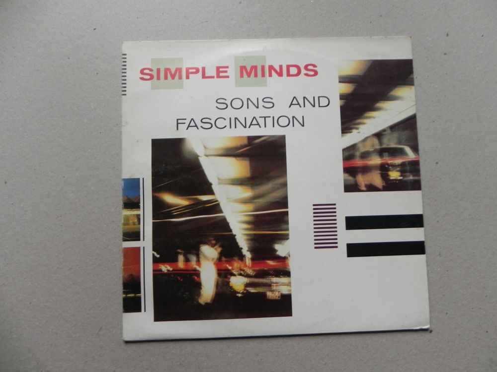 LP New Wave Synth Pop Rock Band Simple Minds 1981 Sons and Kaufen auf