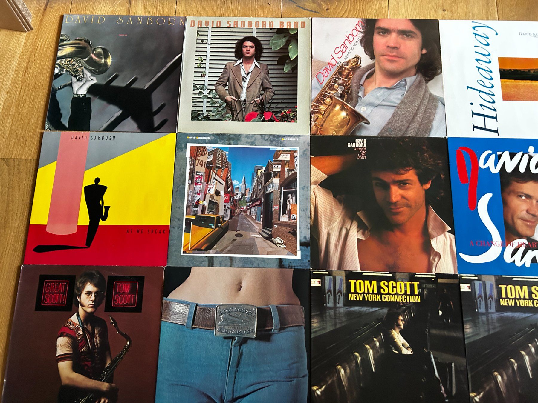 Dischi in vinile: LP Sammlung David Sanborn, Tom Scott, 21 LPs, div. Pressung – Usato da Steinach venduto da Jaguare1961 1