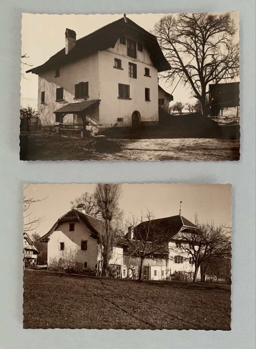 Cartoline postali: Photos Schweiz - Rechthalten FR – Usato da Düdingen venduto da polytropon_5