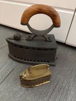 Antike Bügeleisen Deko, Vintage Eisen Set,Top Zustand