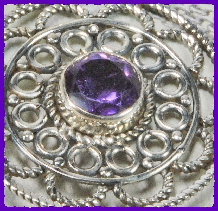 Anhänger: AMETHYST, Amethyst Anhänger 925 Silber – Neu und originalverpackt aus Oberglatt ZH von Goldfee1 1