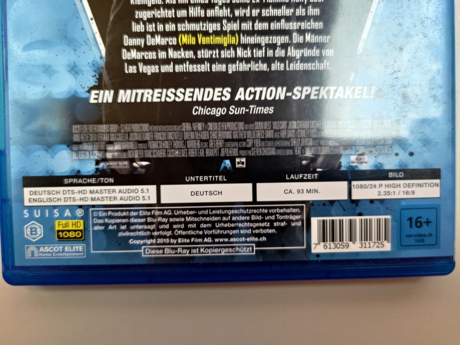 Tous les DVDs: Wild Card – D'occasion à Liestal par Kratzilla 3