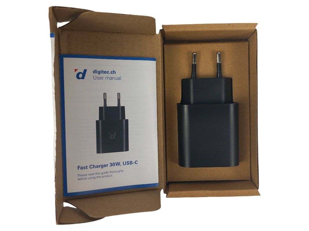Unità & Adattatore: DIGITEC Fast Charger 30W USB-C – Nuovo (secondo la descrizione) da Hünenberg venduto da Restwert_Zug