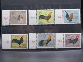 DDR 1979 Gerflügelrassen **