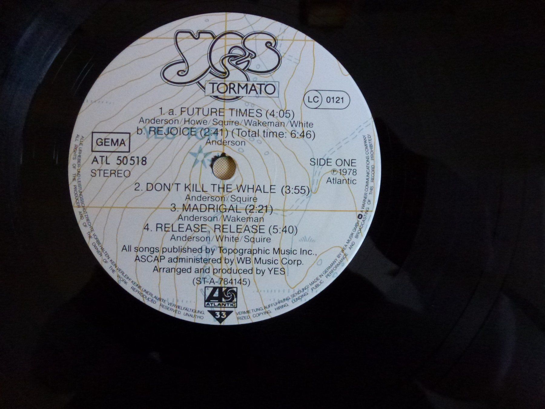 Dischi in vinile: Yes – Tormato – Usato da Bern venduto da Frebo 3