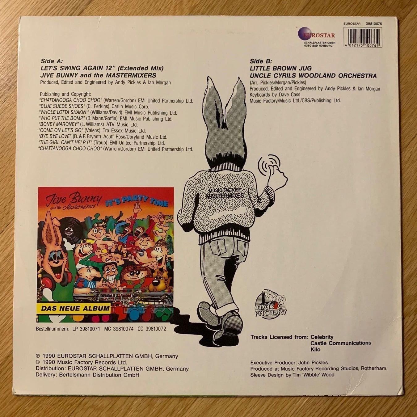 Dischi in vinile: JIVE BUNNY / LET'S SWING AGAIN – Usato da Sarnen venduto da m-basic 1