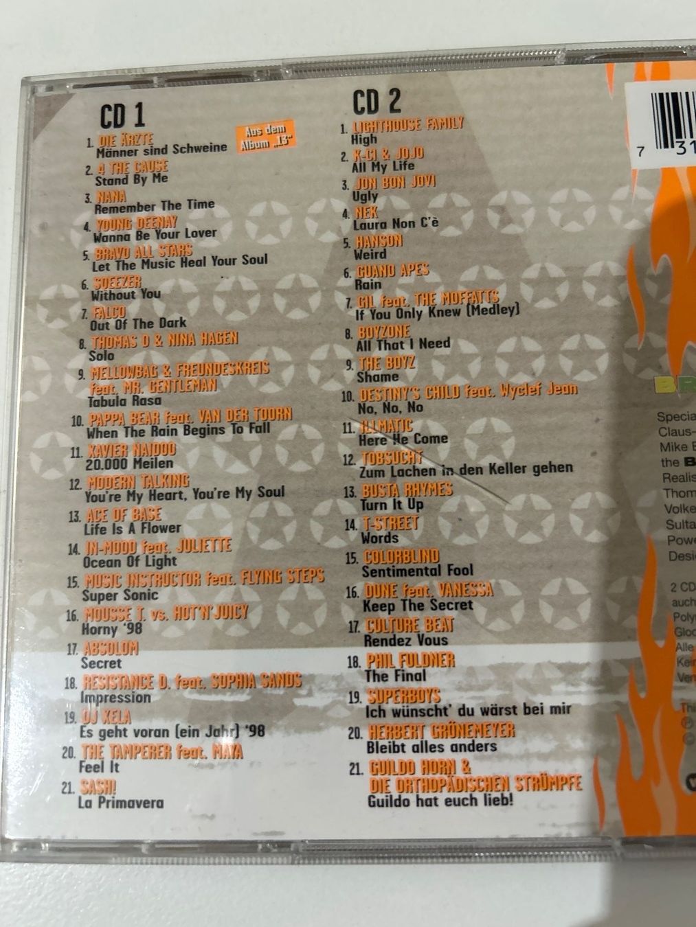 CD: CD- Bravo Hits 21 – Usato da Guntershausen venduto da Gloominati 2
