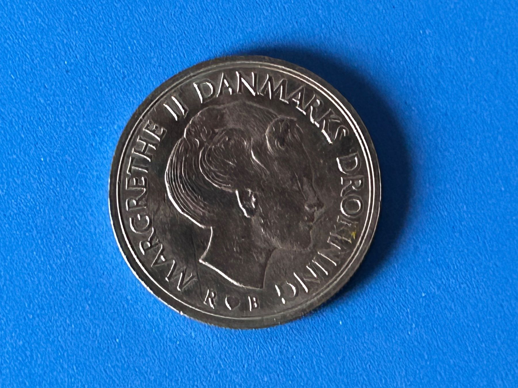 Tutti le monete: Denmark - 5 Kroner - Margrethe II 1986 – Usato da Corcelles NE venduto da AJKader 5
