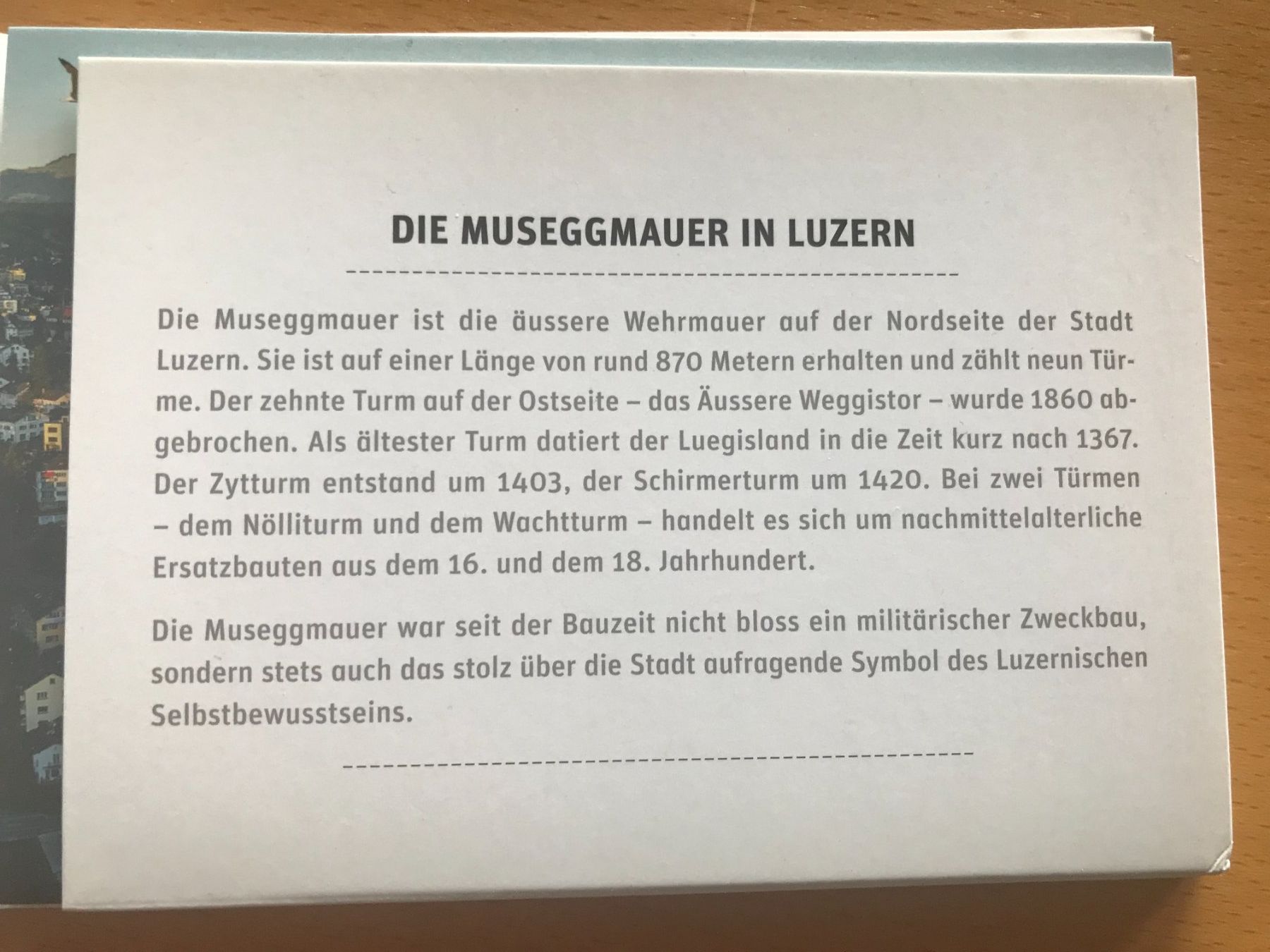 Cartoline postali: 10x Postkarten Set Museggmauer Luzern – Nuovo e nell'imballaggio originale da Luzern venduto da mey_s13 4