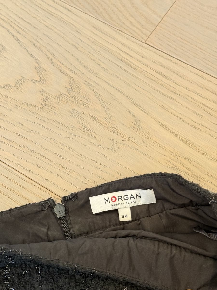 Morgan Gonne: Mini jupe MORGAN noir brodée taille - 34 – Nuovo (secondo la descrizione) da Genève venduto da iry_67wr 3