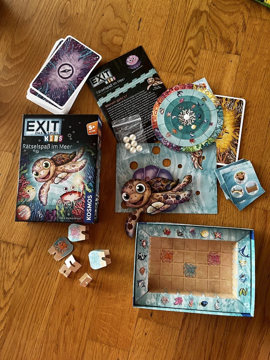 Kosmos Spiele: Spiel EXIT Kids Rätselspass im Meer – Gebraucht aus Chur von cardem86 1