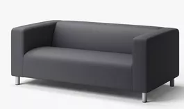 KLIPPAN 2er-Sofa, Vissle grau