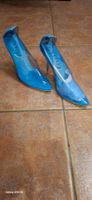 Décolleté azzurre trasparenti, numero 38  -perfette!