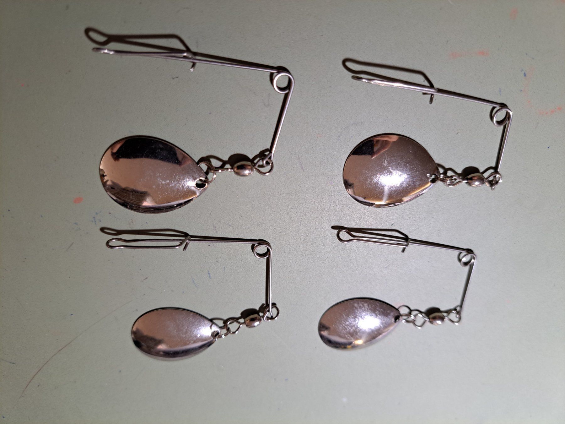 Köder: 4 Spinner Blade – Neu (gemäss Beschreibung) aus Fribourg von versus702