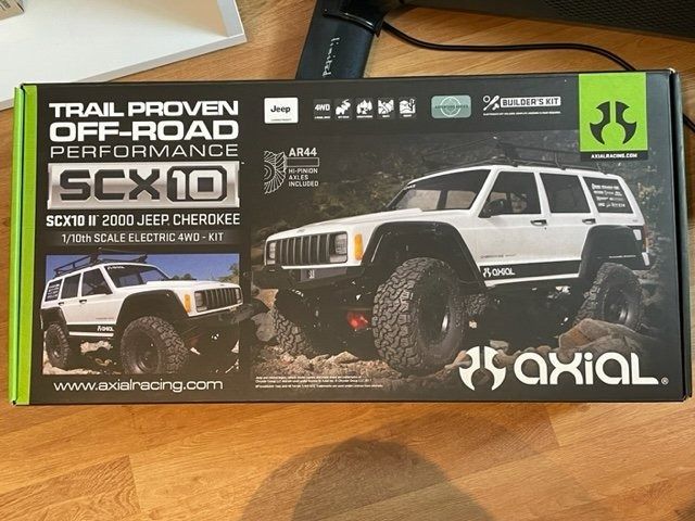Supporto Paraurti Anteriore E Posteriore In Lega Per Axial SCX10 II (AX90046 / AX90047), Colore Nero