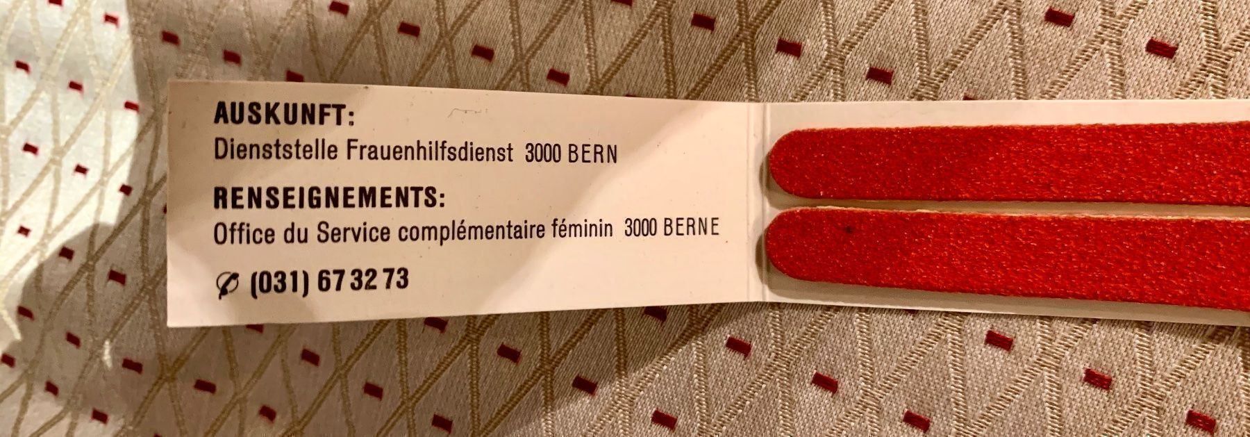 Schweizer Armee Uniformi: FHD/SCF/1970/Werbematerial – Nuovo (secondo la descrizione) da Pazzallo venduto da 51chro74 8