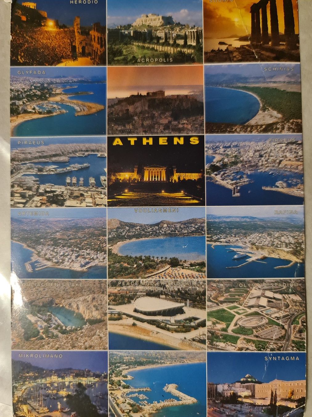 Cartoline postali: Ansichtskarte Athen Griechenland – Usato da Dintikon venduto da Vexi