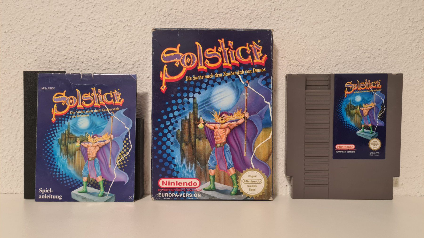 Nintendo Giochi: SOLSTICE - CIB / Pal B Nintendo NES – Usato da Dübendorf venduto da digital_bath