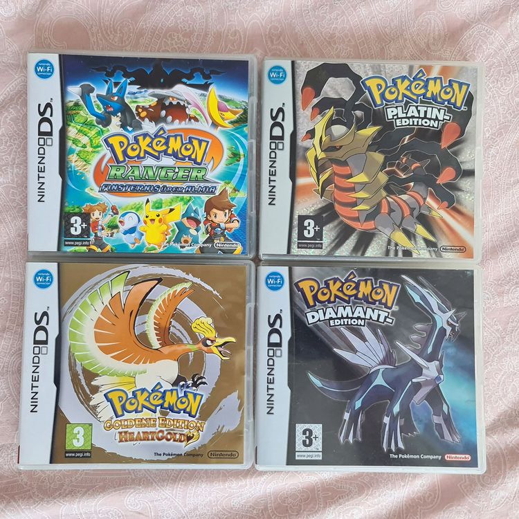 4 Pokémon Spiele für DS Kaufen auf Ricardo