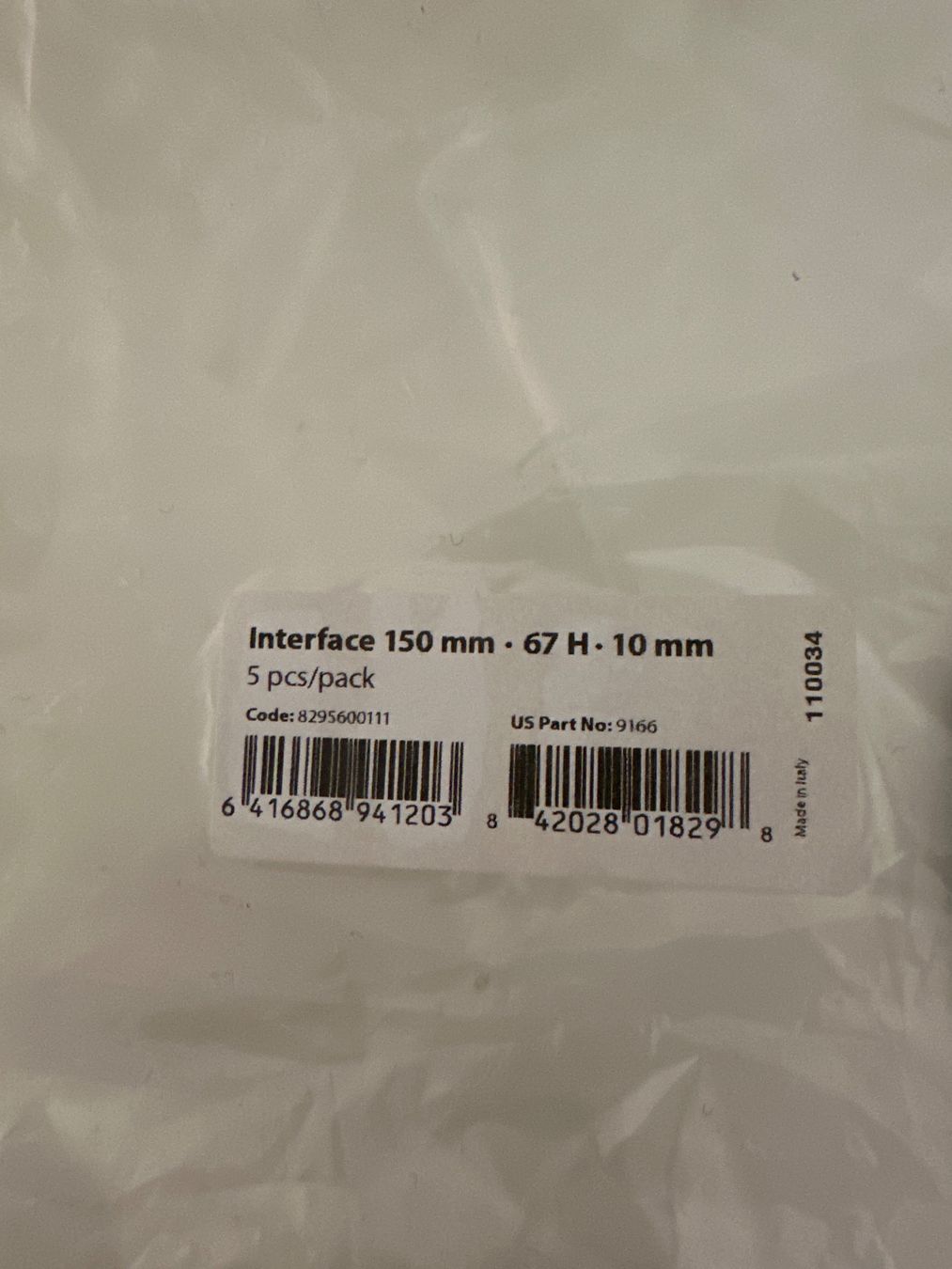 150 Mm Softauflage Klett Interface Pad – 6/15/17/ Produktbild-Vorschau 6