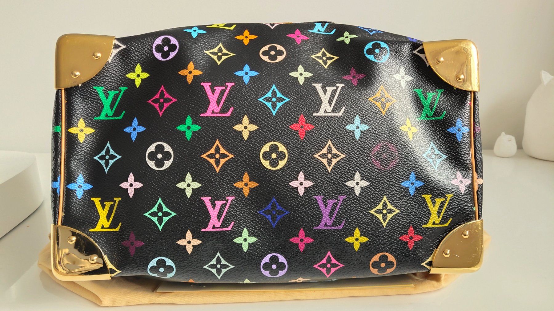 Louis Vuitton Borse: Louis Vuitton Multicolor Speedy 30 schwarz – Usato da Meilen venduto da Aphrodite87 7