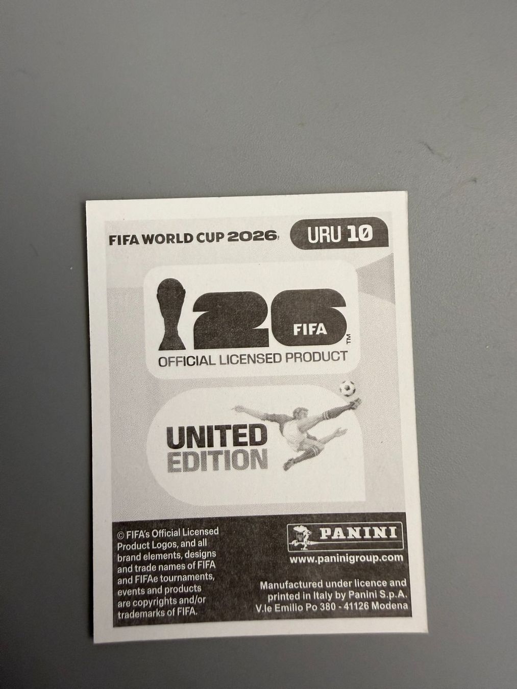 Panini Cartes à collectionner: Panini Frederico Valverde URU10 – D'occasion à Liebefeld par Ronaldo-1996 1