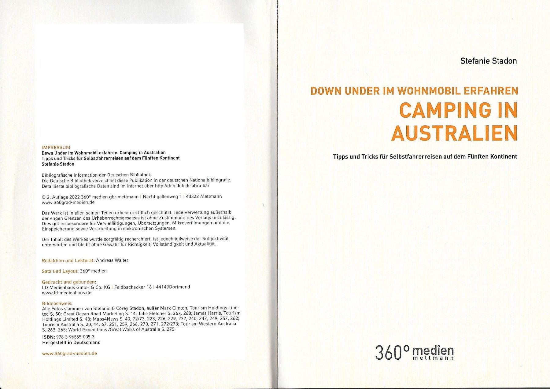 Libri: Buch «Camping in Australien» – Usato da Grabs venduto da Fadenquarz 3