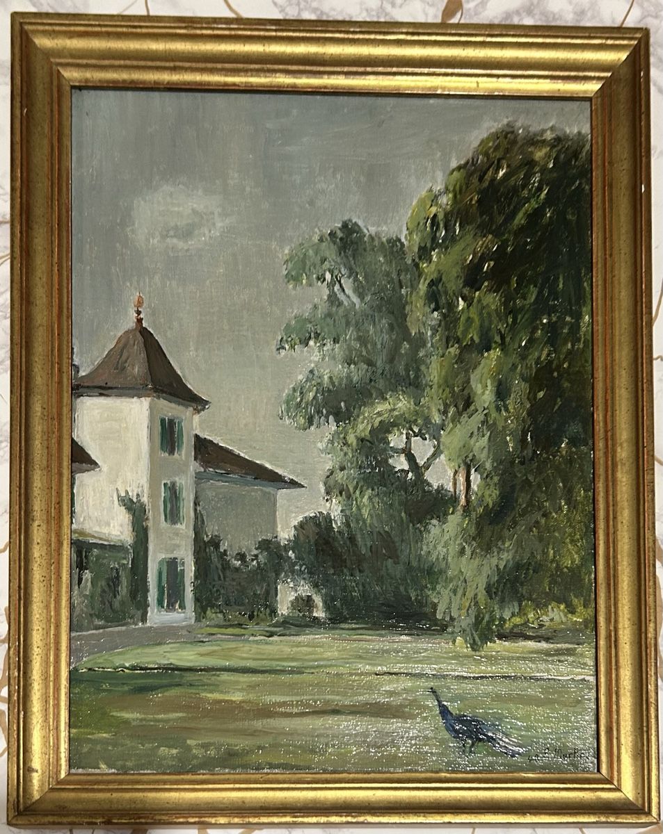 Dipinti: Ölgemälde Eugène Martin (1880 - 1954) – Usato da Steffisburg venduto da Michaels011