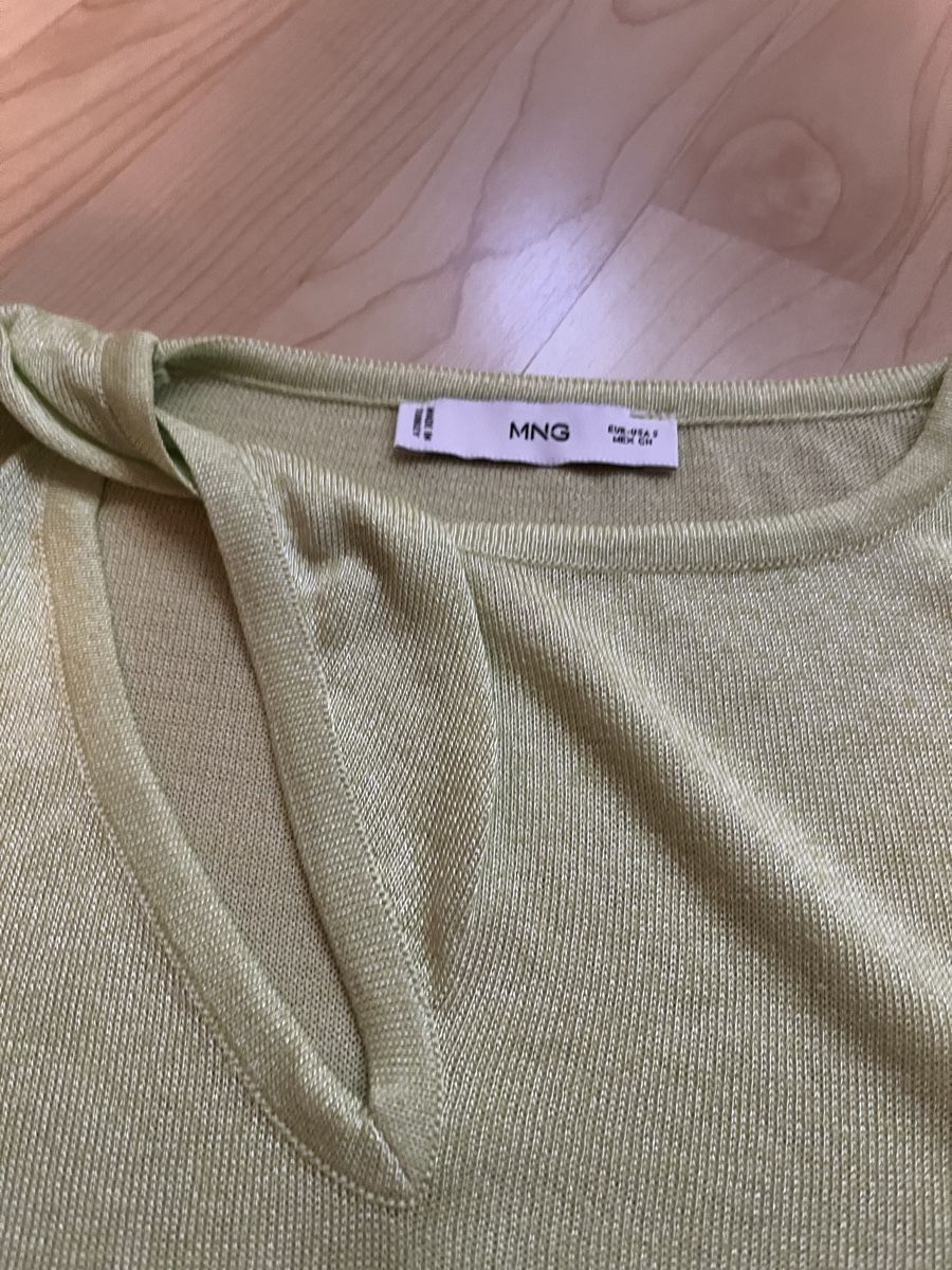 Mango Pullover & Sweatshirts: Damen Pullover MNG hellgrün  – Neu (gemäss Beschreibung) aus Grellingen von nadu17 1