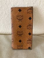 MCM Brillenetui braun Leder ca 16 x 8 cm
