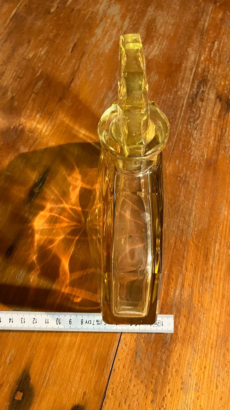 Flaconi: Flacon jaune Art Déco Deko Flasche Parfum – Usato da St-Cierges venduto da LeRegain 3