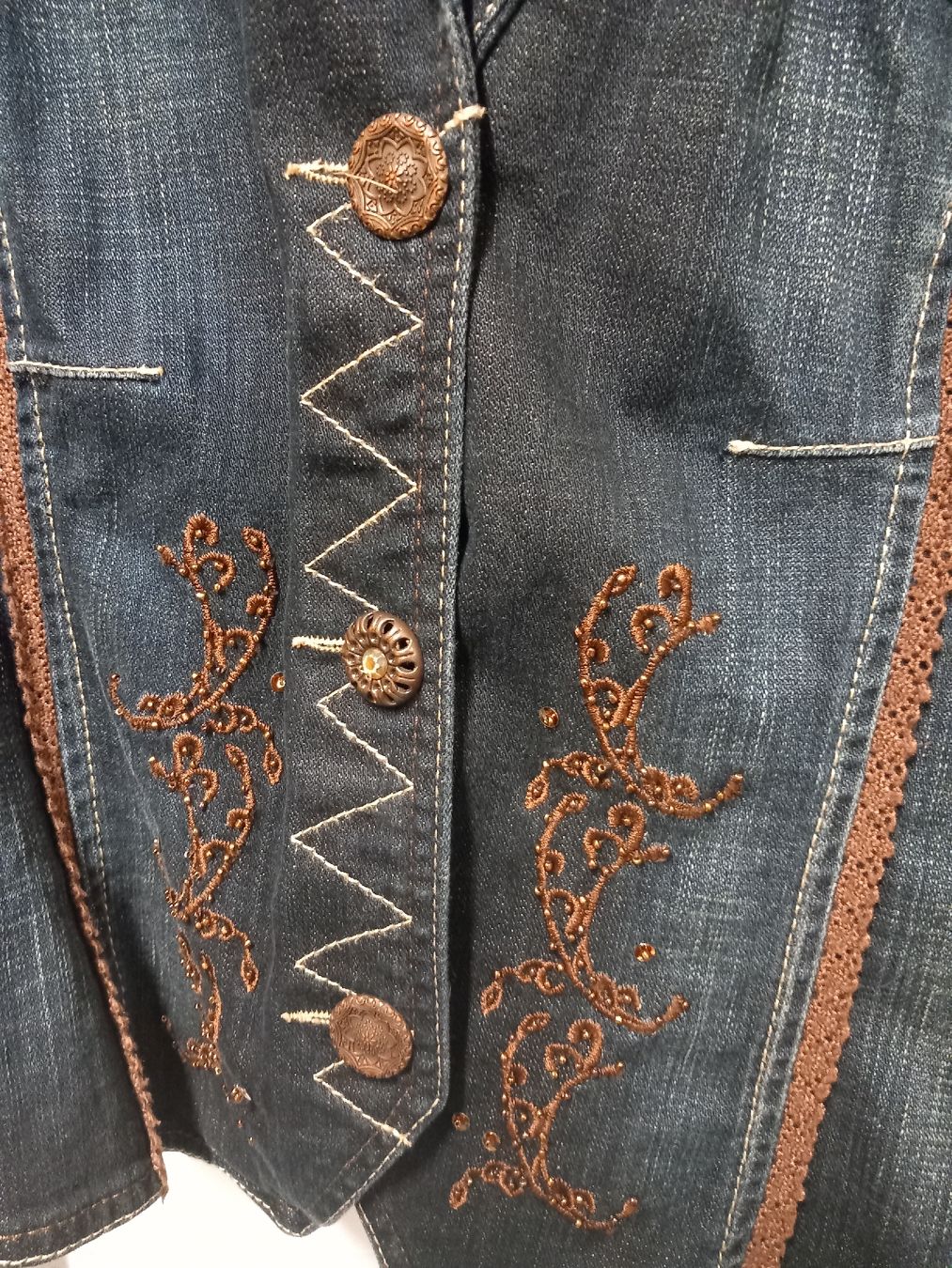 Biba Giacche: BIBA Jeansjacke Gr.42 – Usato da Gwatt (Thun) venduto da umwelt-brocki 3