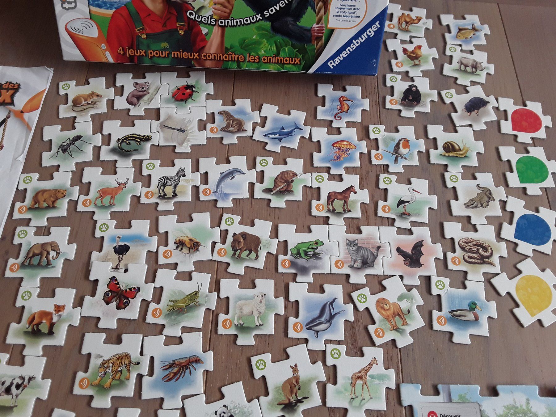 Tiptoi Giochi: Jeu Tiptoi Sur la trace des animaux – Usato da Vicques venduto da val7 1
