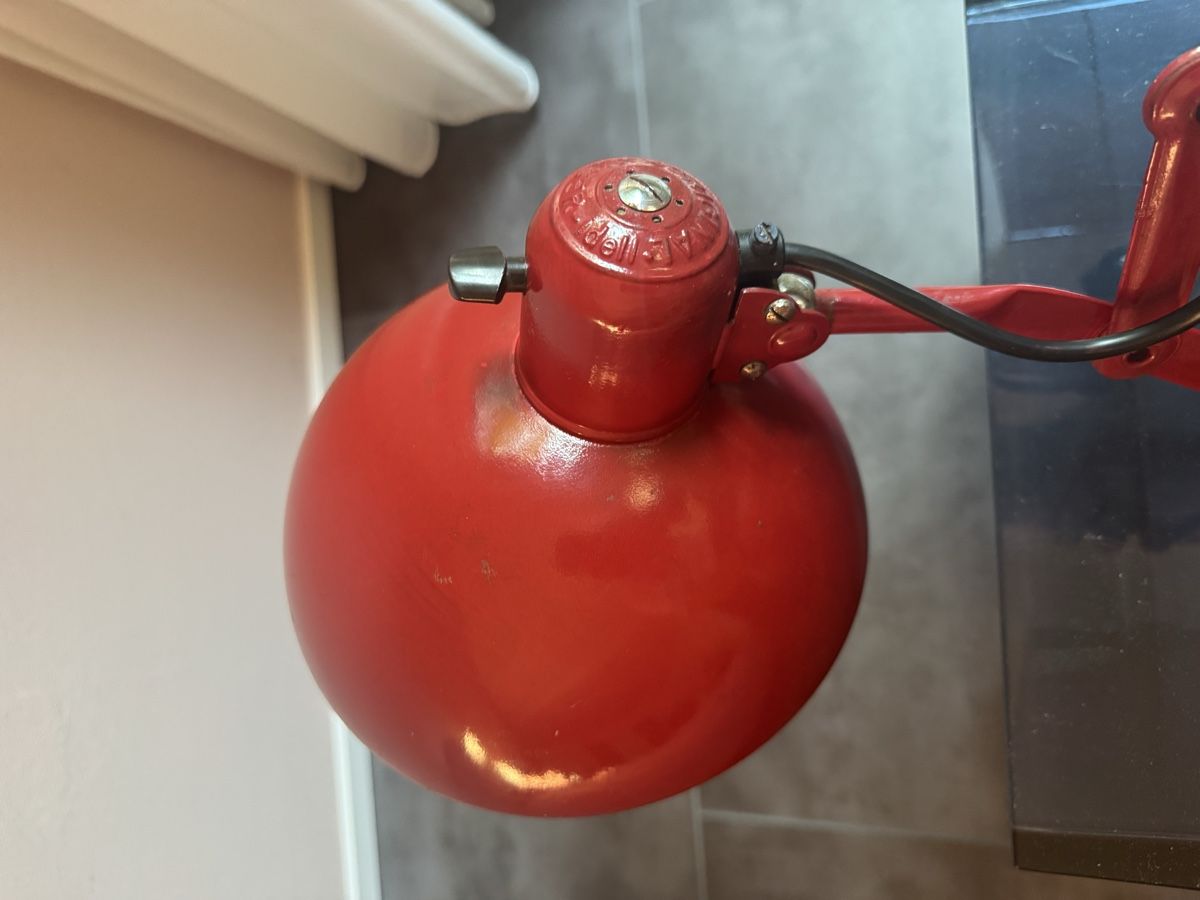 Kaiser Lampen: Kaiser Idell Scherenlampe rot – Gebraucht aus Schaffhausen von Mano99 1