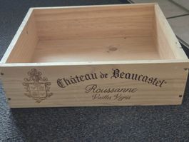 Weinkiste 3er leer 33x28x10 cm