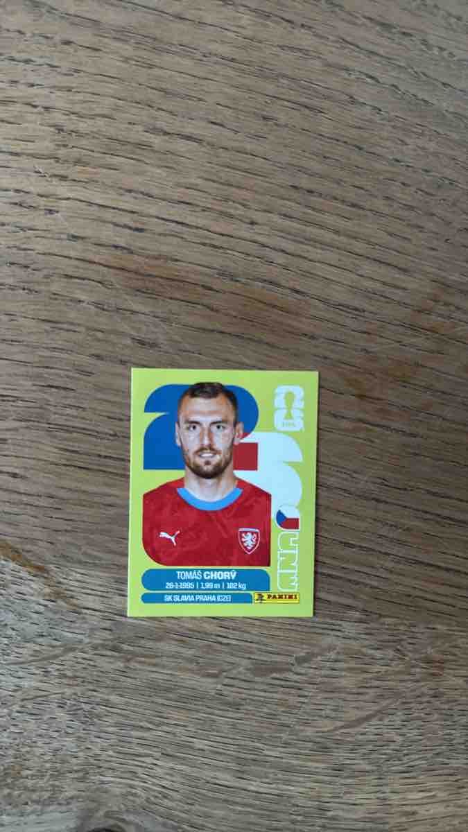 Panini Sammelbilder & Trading cards: Panini Sticker Tomas Chory gebraucht – Gebraucht aus Jenaz von herr-fino